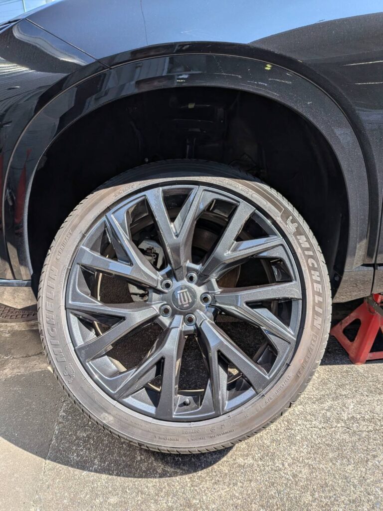 クラウン ホイール 施工後 1